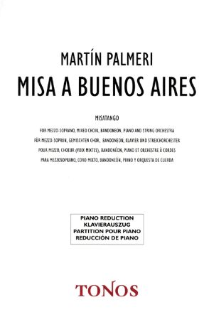 Benedictus SATB (Misa A Buenos Aires) - Martín Palmeri
