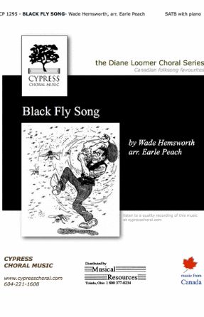 Black Fly Song SATB - Arr. Earle Peach