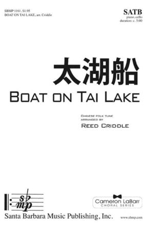 Boat On Tai Lake SATB - Arr. Reed Criddle