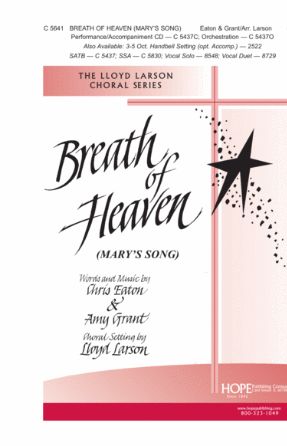 Breath Of Heaven (Mary's Song) SAB - Arr. Lloyd Larson