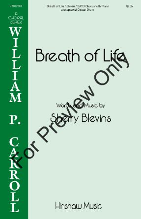 Breath Of Life SATB - Sherry Blevins