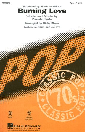 Burning Love SAB - Arr. Kirby Shaw
