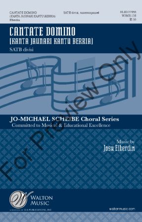 Cantate Domino SSAA - Josu Elberdin