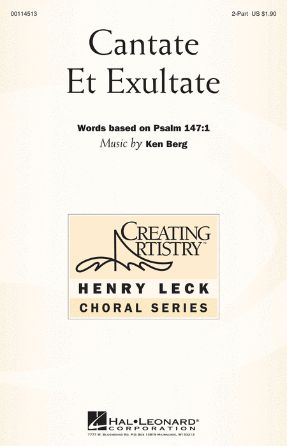 Cantate! 2-Part Treble - Ken Berg