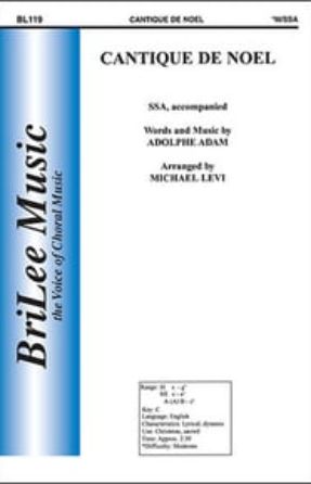 Cantique de Noel SSA - arr. Michael Levi