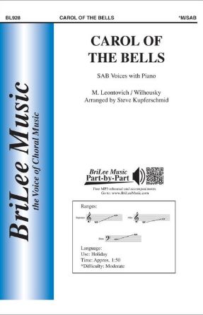 Carol of the Bells SAB - Arr. Steve Kupferschmid