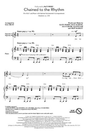 Chained to the Rhythm SSA - arr. Mac Huff