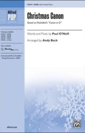 Christmas Canon SSAB - arr. Andy Beck