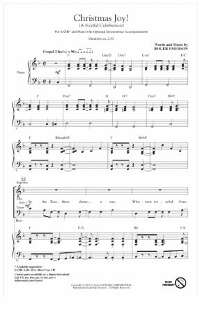 Christmas Joy! SATB - Roger Emerson