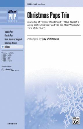 Christmas Pops Trio SAB - Arr. Jay Althouse