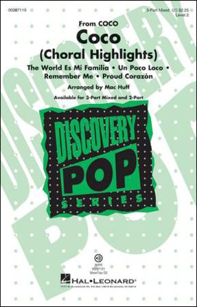 Coco Choral Highlights 2-Part - Arr. Mac Huff