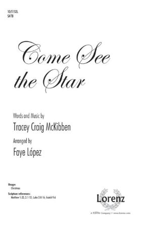 Come See The Star SATB - Arr. Faye López