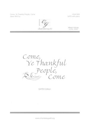 Come, Ye Thankful People, Come SATB - Jason McCoy