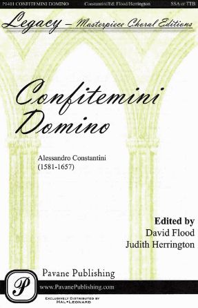 Confitemini Domino SSA - Alessandro Constantini, Ed. Judith Herrington