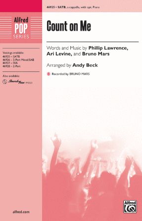 Count On Me SATB - Arr. Andy Beck
