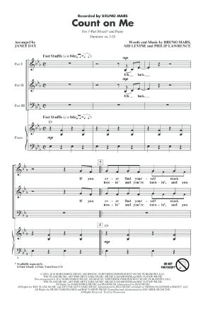 Count On Me 3-Part Mixed - Arr. Janet Day