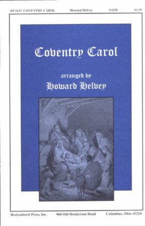 Coventry Carol SATB - Arr. Howard Helvey