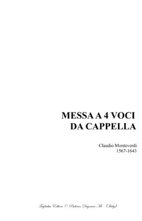 Credo (Messa A 4 voci Da Cappella) - Monteverdi