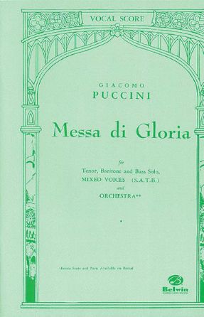 Credo (Messa A Gloria) SATB - Giacomo Puccini