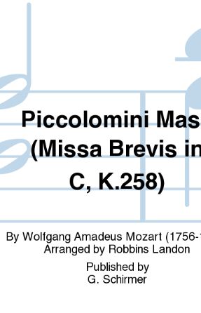 Credo (Missa Brevis in C, K. 258, Piccolomini Mass) - Mozart