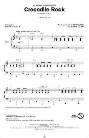 Crocodile Rock SATB - Arr. Roger Emerson