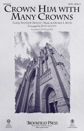 Crown Him With Many Crowns SATB - Arr. John Leavitt