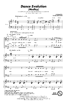 Dance Evolution Medley SAB - Arr Mark Brymer