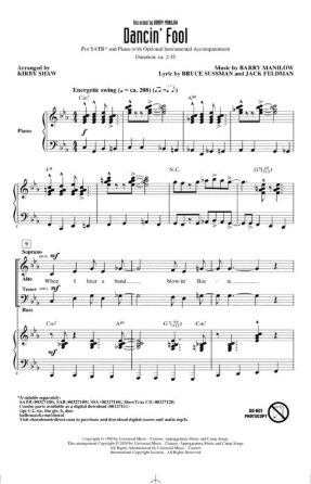 Dancin' Fool SATB - Arr. Kirby Shaw