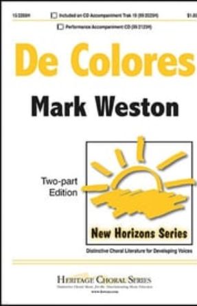 De Colores 2-Part - Mark Weston