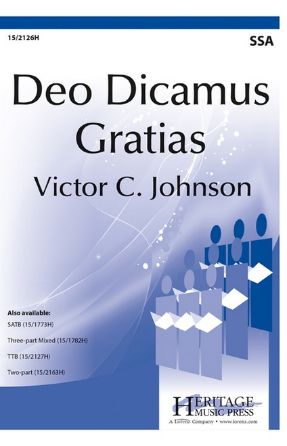 Deo Dicamus Gratias SSA - Victor C. Johnson