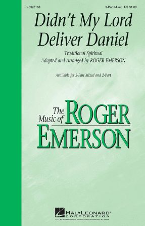 Didn't My Lord Deliver Daniel 3-Part Mixed - Arr. Roger Emerson