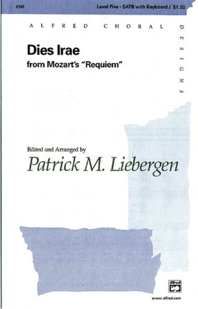 Dies Irae (Requiem) SATB - Mozart, Ed. Liebergen