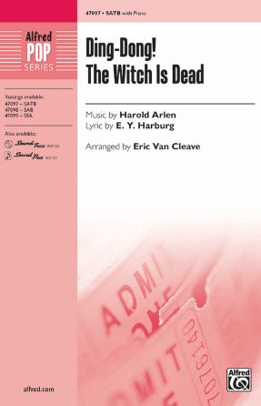 Ding-Dong! The Witch Is Dead SATB - Arr. Eric Van Cleave
