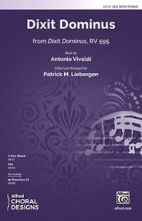 Dixit Dominus SSA - Antonio Vivaldi, arr Patrick M Liebergen