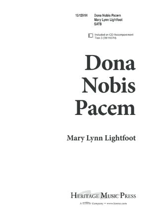 Dona Nobis Pacem SATB - Mary Lynn Lightfoot