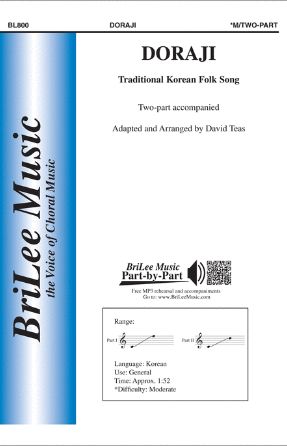 Doraji 2-Part Treble - Arr. David Teas