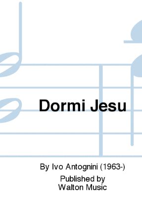 Dormi Jesu SSAA - Ivo Antognini
