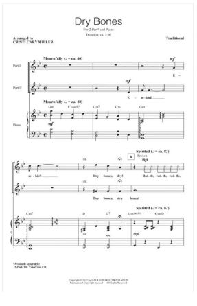 Dry Bones 2-Part - Arr. Cristi Cary Miller