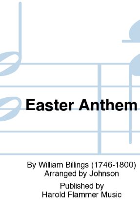 Easter Anthem SATB - William Billings