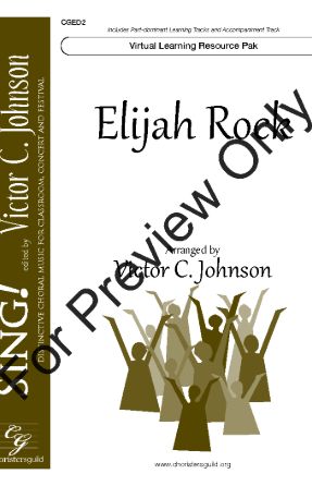 Elijah Rock SSA - Arr. Victor C. Johnson