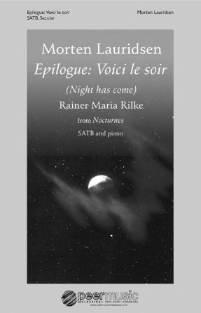 Epilogue - Voici Le Soir (Nocturnes) SATB - Morten Lauridsen