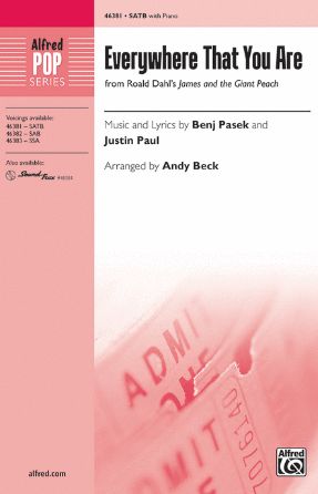 Everywhere That You Are SATB - Arr. Andy Beck
