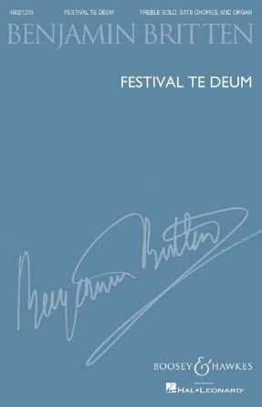 Festival Te Deum Op. 32 SATB - Benjamin Britten