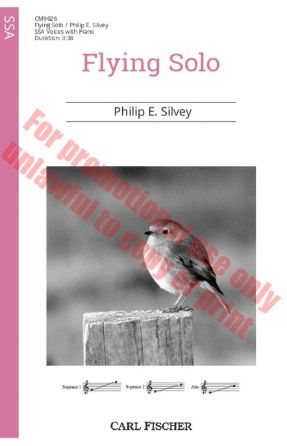 Flying Solo SSA - Philip E. Silvey