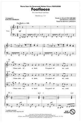 Footloose 3-Part Mixed - arr. Roger Emerson