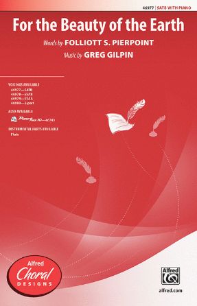 For The Beauty Of The Earth SATB - Greg Gilpin