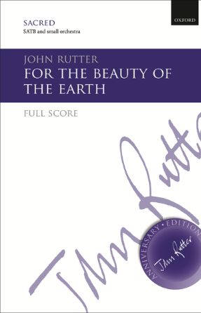 For The Beauty Of The Earth SATB - John Rutter