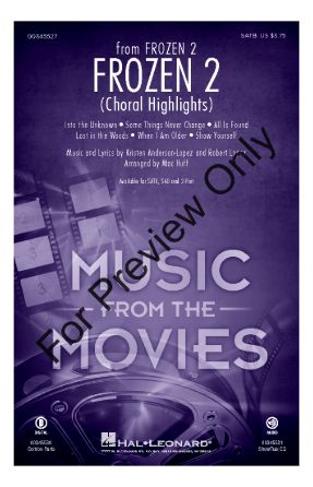 Frozen 2 Choral Highlights 2-Part - Arr. Mac Huff