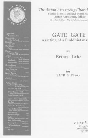 Gate Gate SATB - Brian Tate