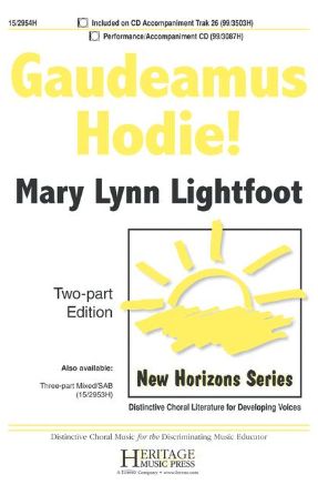 Gaudeamus Hodie! 2-Part - Mary Lynn Lightfoot